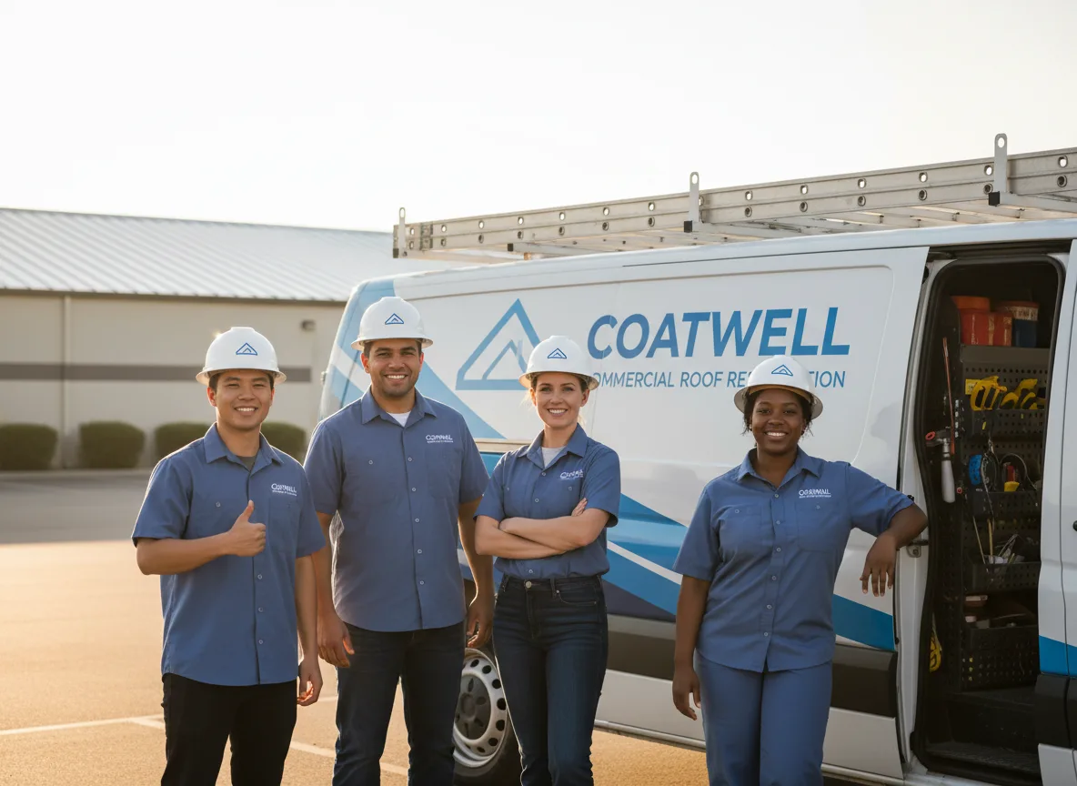 Commercial roof coating company in South Bend, TX